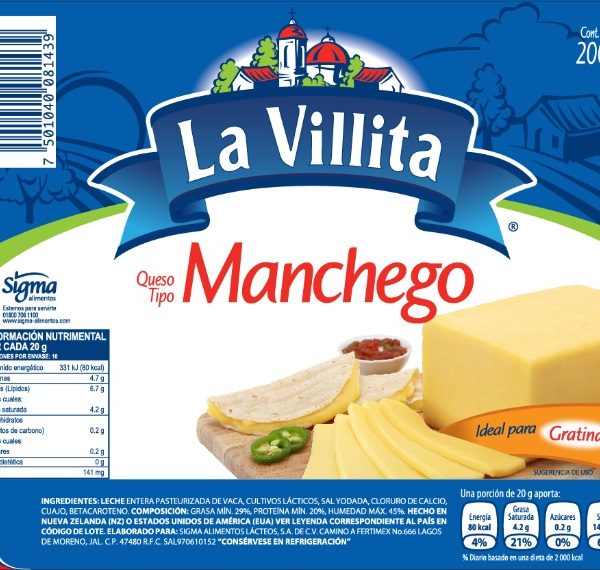 QUESO MANCHEGO 200 G LVI