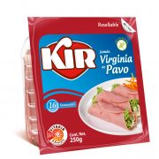 X519-Jamón Virginia de Pavo 250g SIN LEGALES Kir
